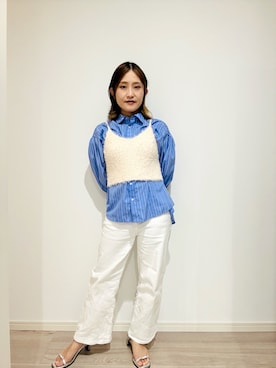 ゆっかさん（骨格ナチュラル・レディース・146cm）の秋コーディネート
