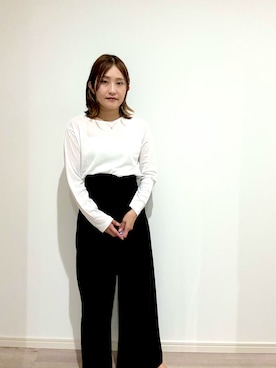 ゆっかさん（骨格ナチュラル・レディース・146cm）の秋コーディネート