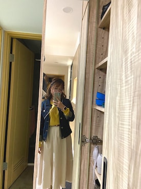 「アイテム（その他トップス）」を使った、Chen Chenさん（レディース・153cm・20代）の春コーディネート