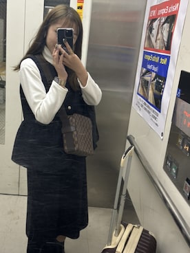 「NANING9（ナンニング）のアイテム」を使った、yukaさん（レディース・155cm）の春コーディネート