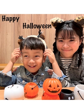 「アイテム（雑貨/ホビー）」を使った、りちゅ♡♡さん（キッズ・148cm）の秋コーディネート