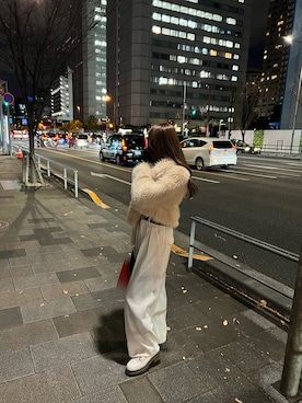 「アイテム（その他トップス）」を使った、Suiさん（レディース・161cm）の冬コーディネート