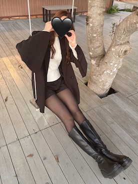 「PAGEBOY（ページボーイ）のアイテム」を使った、Suiさん（レディース・161cm）の秋コーディネート