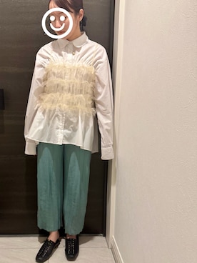 「アイテム（キャミソール）」を使った、CHIHIROさん（レディース・150cm）の秋コーディネート