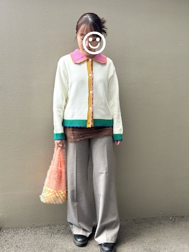 「Ray BEAMS（レイビームス）のアイテム」を使った、CHIHIROさん（レディース・150cm）の秋コーディネート