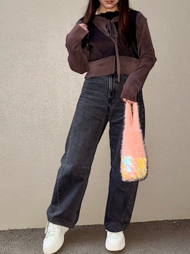 「Ray BEAMS（レイビームス）のアイテム」を使った、CHIHIROさん（レディース・150cm）の秋コーディネート