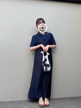 「アイテム（ワンピース）」を使った、CHIHIROさん（レディース・150cm）の夏コーディネート
