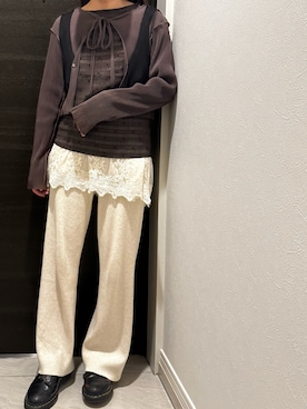 「A part by（アパートバイ）のアイテム」を使った、CHIHIROさん（レディース・150cm）の春コーディネート