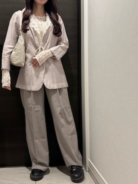 「H&M（エイチ・アンド・エム）のアイテム（トップス）」を使った、CHIHIROさん（レディース・150cm）の春コーディネート