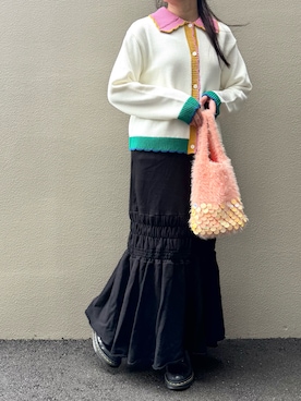 「Ray BEAMS（レイビームス）のアイテム」を使った、CHIHIROさん（レディース・150cm）の秋コーディネート