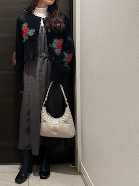 「Ameri（アメリ）のアイテム」を使った、CHIHIROさん（レディース・150cm）の春コーディネート