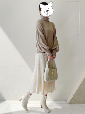 kianaさん（レディース・161cm）の冬コーディネート