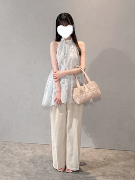 「FRAY I.D（フレイアイディー）のアイテム」を使った、kianaさん（レディース・161cm）の夏コーディネート
