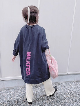 「メッシュバッグ」｜「アイテム（その他）」を使った、ぷぉい‬さん（レディース・152cm）の夏コーディネート