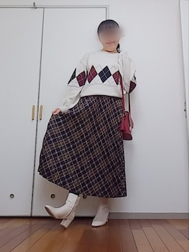「第2回おそろであそぼ」｜◌̥*⃝ きぬ　🐾　さん（レディース・156cm）の冬コーディネート