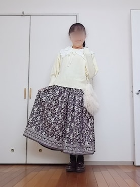 ◌̥*⃝ きぬ 🐾 さん(レディース・156cm)の冬コーディネート