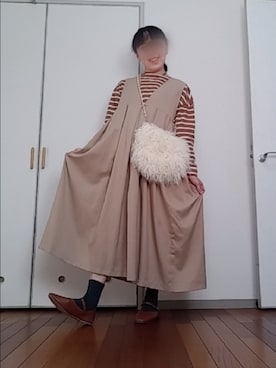 ◌̥*⃝ きぬ　🐾　さん（レディース・156cm）の秋コーディネート