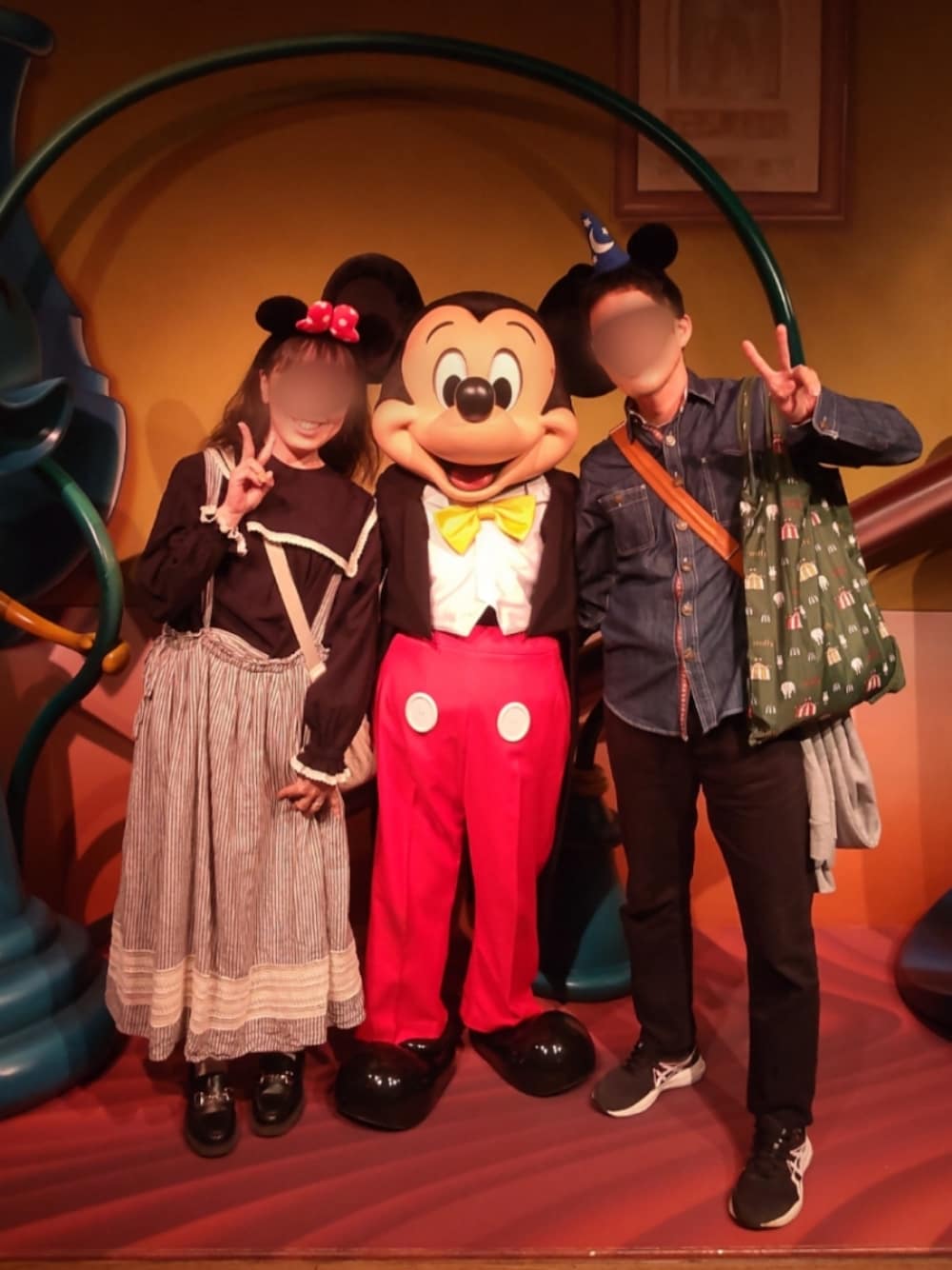 ヴィンテージフィギュア アルマーニ ミッキー・ミニー フィギュア