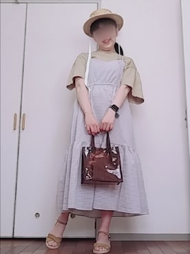 ◌̥*⃝ きぬ　🐾　さん（レディース・156cm）の夏コーディネート