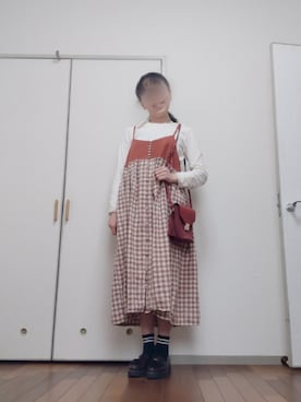 「サマンサモスモス」｜「アイテム（その他）」を使った、◌̥*⃝ きぬ　🐾　さん（レディース・156cm）の春コーディネート