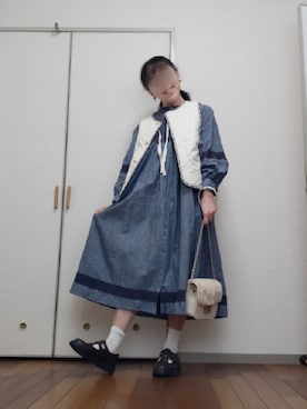 ◌̥*⃝ きぬ 🐾 さん(レディース・156cm)の冬コーディネート