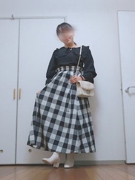 「ハニーズ」｜「アイテム（その他）」を使った、◌̥*⃝ きぬ　🐾　さん（レディース・156cm）の春コーディネート