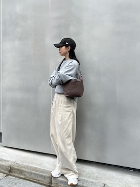 「russet（ラシット）のアイテム」を使った、asaさん（レディース・163cm）の春コーディネート