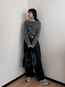 asaさん（レディース・163cm）の春コーディネート