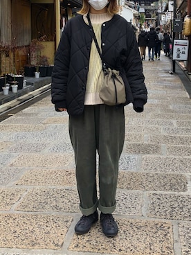 aasさん（レディース・157cm）の冬コーディネート