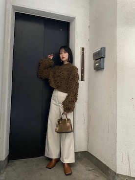 金澤 葵さん（レディース・158cm）の秋コーディネート