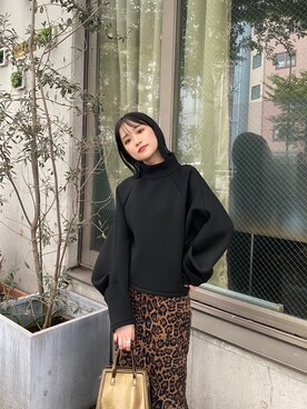 金澤 葵さん(レディース・158cm)の秋コーディネート