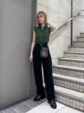 金澤 葵さんの（MURUA | ムルーア）を使ったコーディネート