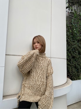 「#murua_by_staff」｜金澤 葵さん（レディース・158cm）の秋コーディネート