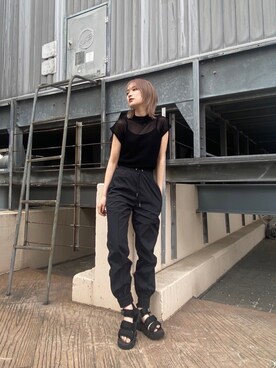 金澤 葵さん(レディース・158cm)の冬コーディネート