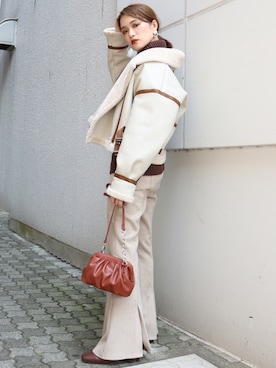 金澤 葵さん(レディース・158cm)の秋コーディネート