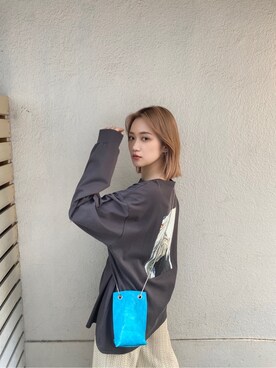 金澤 葵さん(レディース・158cm)の春コーディネート