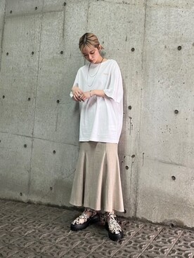 金澤 葵さん（レディース・158cm）の夏コーディネート