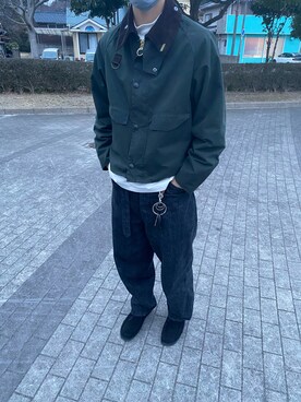 「アイテム（キーケース/キーアクセサリー、その他）」を使った、jitaさん（メンズ・173cm）の冬コーディネート
