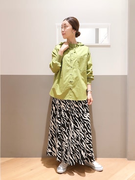 「Editt by YECCA VECCA（エディットバイイェッカヴェッカ）のアイテム」を使った、sakiyoさん（レディース・161cm）の秋コーディネート