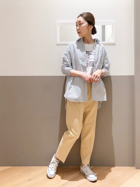 「Editt by YECCA VECCA（エディットバイイェッカヴェッカ）のアイテム」を使った、sakiyoさん（レディース・161cm）の春コーディネート