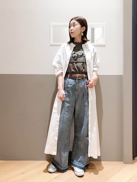 sakiyoさん（レディース・161cm）の夏コーディネート