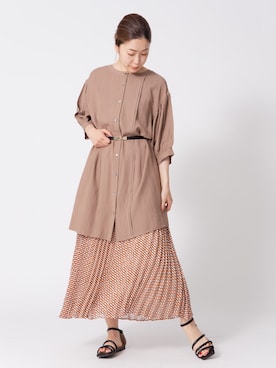 sakiyoさん（レディース・161cm）の春コーディネート