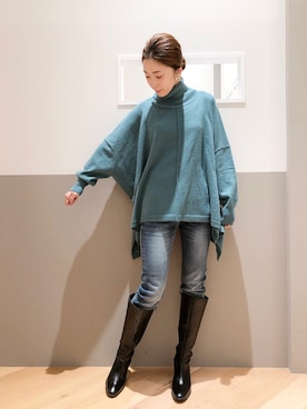 sakiyoさん(レディース・161cm)の秋コーディネート