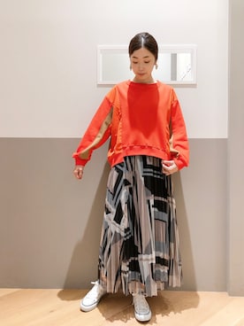 sakiyoさん（レディース・161cm）の秋コーディネート