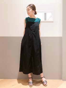 sakiyoさん（レディース・161cm）の夏コーディネート