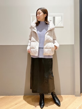 sakiyoさん（レディース・161cm）の冬コーディネート