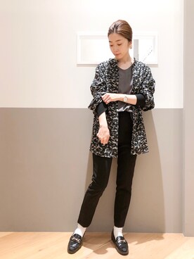 sakiyoさん（レディース・161cm）の秋コーディネート