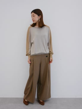 「Editt by YECCA VECCA（エディットバイイェッカヴェッカ）のアイテム」を使った、sakiyoさん（レディース・161cm）の秋コーディネート