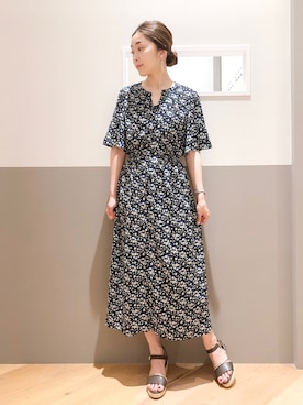 sakiyoさん（レディース・161cm）の夏コーディネート