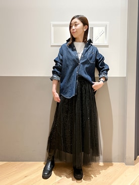 sakiyoさん（レディース・161cm）の冬コーディネート